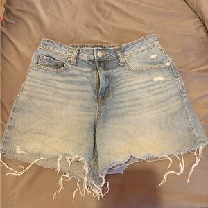 Wild Fable Light Blue Distressed Jean Shorts